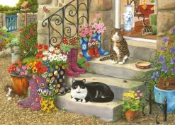 House of Puzzles - Puss `N` Boots (Tracy Hall) - 500 XL Piece
