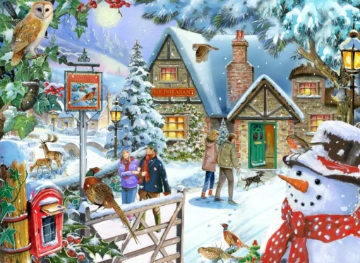 House of Puzzles - Snowman`s View (Colin Westingdale) - 1000 Piece