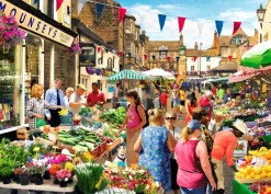 House of Puzzles - Street Market (Czes Pachela) - 1000 Piece