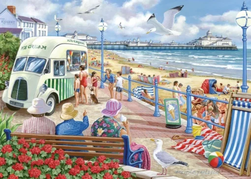 House of Puzzles - Sun, Sea & Sand (Keith Stapleton) - 1000 Piece