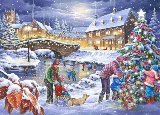 House of Puzzles - Twinkling Lights (Keith Stapleton) - 1000 Piece
