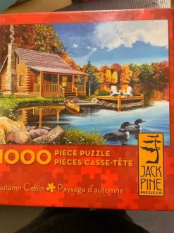 Jack Pine/Cobble Hill - 70004 - Autumn Cabin - 1000 Piece