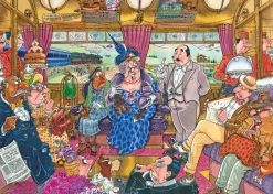 Jumbo - 1110100504 - Wasgij Retro Mystery No 9 - Great Train Robbery - 1000 Piece