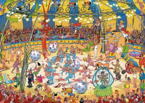 Jumbo - 19089 - Acrobat Circus (Jan Van Haasteren) - 1000 Piece
