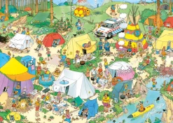 Jumbo - 19086 - Camping in the Forest (Jan Van Haasteren) - 1000 Piece