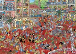 Jumbo - 20043 - La Tomatina (Jan Van Haasteren) - 1000 Piece