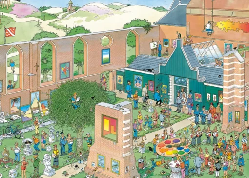 Jumbo - 20022 - The Art Market (Jan Van Haasteren) - 1000 Piece