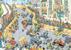 Jumbo - 20053 - The Soapbox Race (Jan Van Haasteren) - 1000 Piece (The 200th Jan Van Haasteren Illustration)
