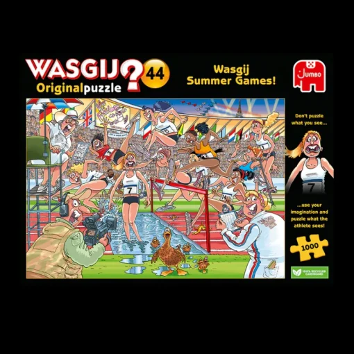 Jumbo - 1110100333 - Wasgij Summer Games (Wasgij Original No44) - 1000 Piece