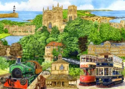 Kevin Robinson - County Durham Collage - 1000 Piece