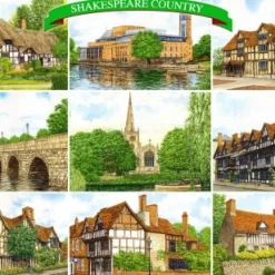 Kevin Robinson - Shakespeare`s Stratford - 1000 Piece (Title on the Picture is Wrong)
