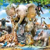 Kidicraft - 13583 - African Smile (Howard Robinson) - 63 Piece 3D