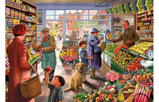 Kidicraft - 35002 - Ye Olde Greengrocers Shoppe (Steve Crisp) - 1000 Piece