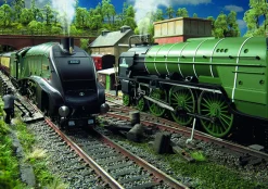 Kidicraft - HB0004 - Hornby - Waiting by the Water Tower - 1000 Piece Puzzle