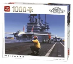 King - 05625 - USS Forrestal (Ivan Berryman) - 1000 Piece
