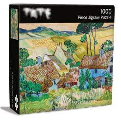 Museums Galleries - JIG 606 - Farms Near Auvers, 1890 (Detail) (Vincent Van Gogh - (1853-1890) - 1000 Piece