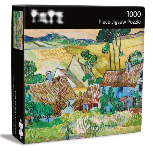 Museums Galleries - JIG 606 - Farms Near Auvers, 1890 (Detail) (Vincent Van Gogh - (1853-1890) - 1000 Piece
