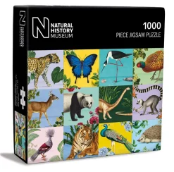 Museums Galleries - JIG 613 - An Array of Wildlife Illustrations taken from the Natural History Museum`s Archives - 1000 Piece