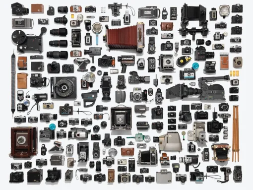 New York Puzzle Company - CO116 - Camera Collection - 500 Piece