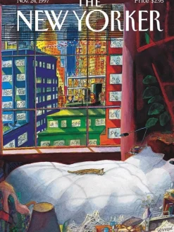 New York Puzzle Company - NPZNY1801 - Cat Nap (Jean-Jacques Sempe) - 1000 Piece