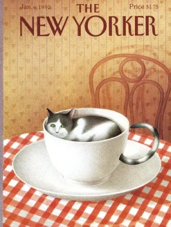 New York Puzzle Company - NY196 - The New Yorker - Cattuccino (Gurbuz Dogan Eksioglu) - 1000 Piece