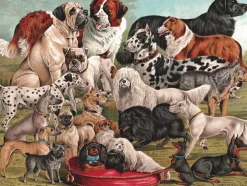 New York Puzzle Company - NPZPD1880 - Dog Breeds - 1000 Piece