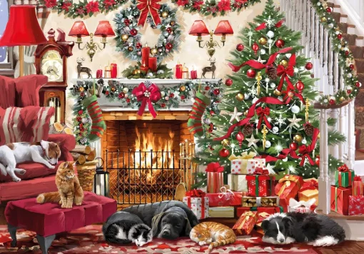 Otter House - 76747 - Around the Tree (Richard Macneil) - 500 Piece