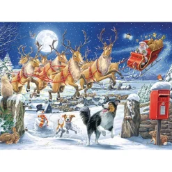 Otter House - 76399 - Chasing Santa (Nick Watton) - 1000 Piece