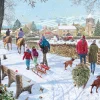 Otter House - 76766 - Christmas Walk (Pip Wilson) - 1000 Piece