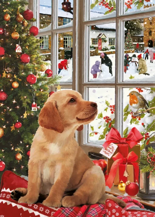 Otter House - 76758 - Christmas Window (Jason Kirk) - 1000 Piece