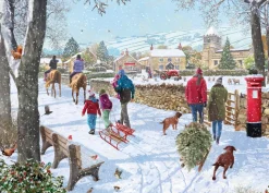 Otter House - 76766 - Christmas Walk (Pip Wilson) - 1000 Piece