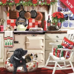 Otter House - 74138 - Christmas Kitchen - 1000 Piece