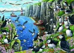 Otter House - 76734 - Clifftop View (Fiona Osbaldstone) - 1000 Piece