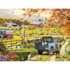 Otter House - 75088 - Countryside Morning (Richard Macneil) - 1000 Piece