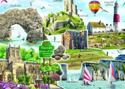 Otter House - 76740 - Dorset Montage (Richard Macneil) - 1000 Piece