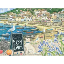 Otter House - 75821 - Fish `N` Chips (Anne Mortimer) - 1000 Piece