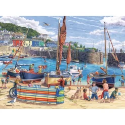 Otter House - 76392 - Harbour Scene (Nick Watton) - 1000 Piece