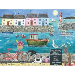 Otter House - 74218 - Harbour Side (Anne Mortimer) - 1000 Piece
