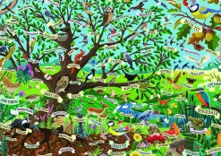 Otter House - 76725 - RSPB - Wildlife Tree (Jo Parry) - 500 XL Piece