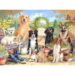 Otter House - 74827 - Waiting for Walkies (Claire Comerford) - 500 Piece