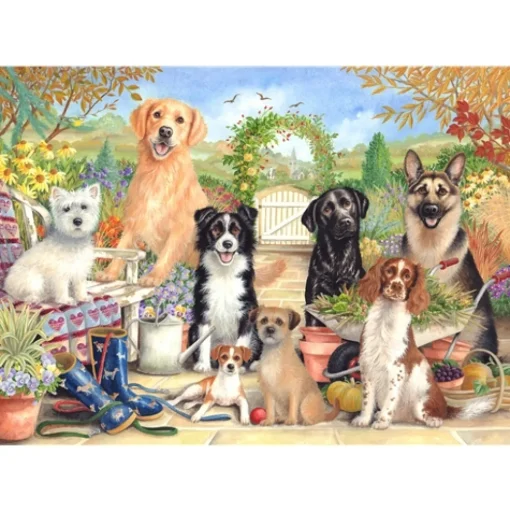 Otter House - 74827 - Waiting for Walkies (Claire Comerford) - 500 Piece