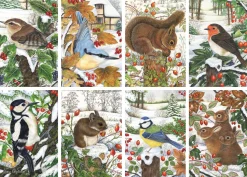 Otter House - 76753 - Winter Wildlife (Anne Mortimer) - 1000 Piece