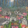 Otter House - 76762 - Woodland Hedgehogs (Anne Mortimer) - 1000 Piece