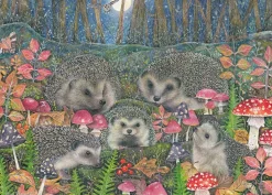 Otter House - 76762 - Woodland Hedgehogs (Anne Mortimer) - 1000 Piece