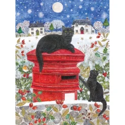 Otter House - Christmas Post (Anne Mortimer) - 1000 Piece