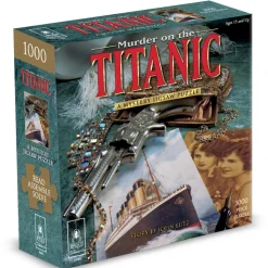 Paul Lamond - 57561 - Murder on the Titanic, A Mystery Jigsaw Puzzle. Read Assemble Solve - The Puzzle is Different From The Image Given - 1000 Piece