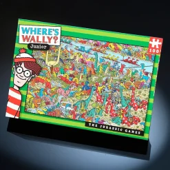 Paul Lamond - 5965 - Where`s Wally Junior - The Jurassic Games - 100 Piece