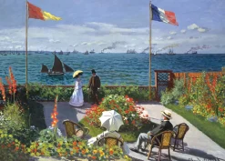 Peter Pauper - 0666 - Garden at Sainte-Adresse (Claude Monet) - 1000 Piece