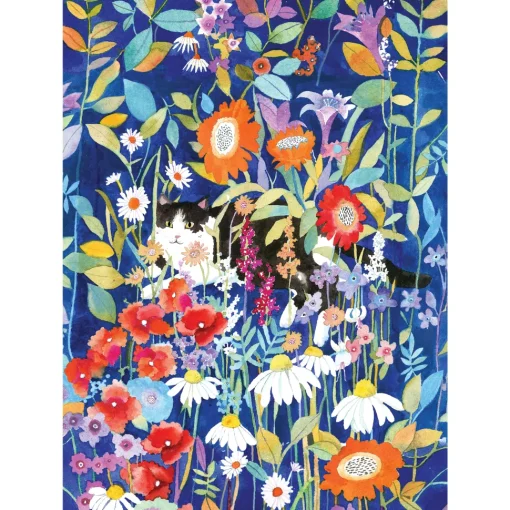 Peter Pauper - 0673 - Garden Cat (Nicola Gregory) - 1000 Piece