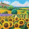 Peter Pauper - 340924 - Sunflowers and Vineyards (Jean Marc Janiaczyk) - 1000 Piece